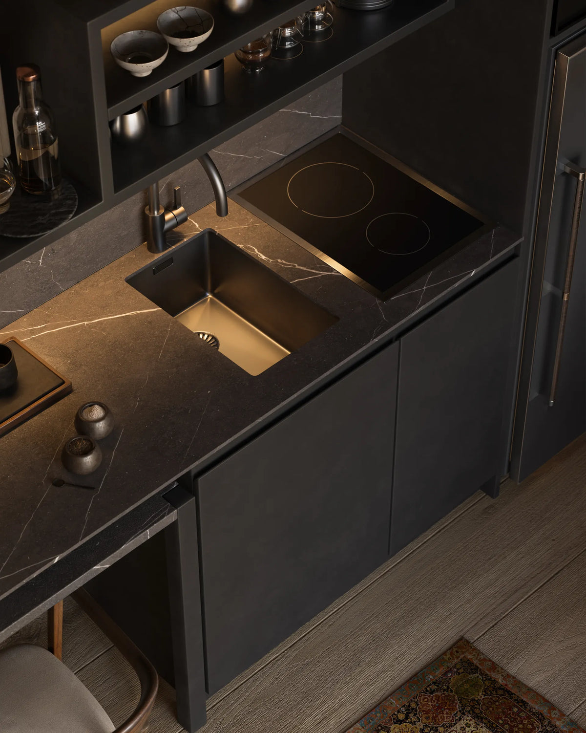 Visualisation of the Zenith kitchen